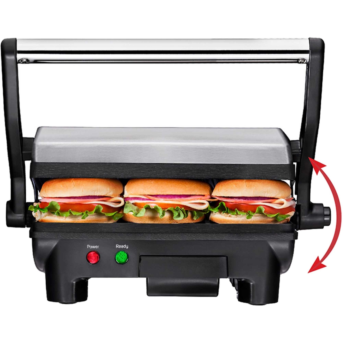 Chefman Panini Press Grill and Gourmet Sandwich Maker - Image 6 of 9