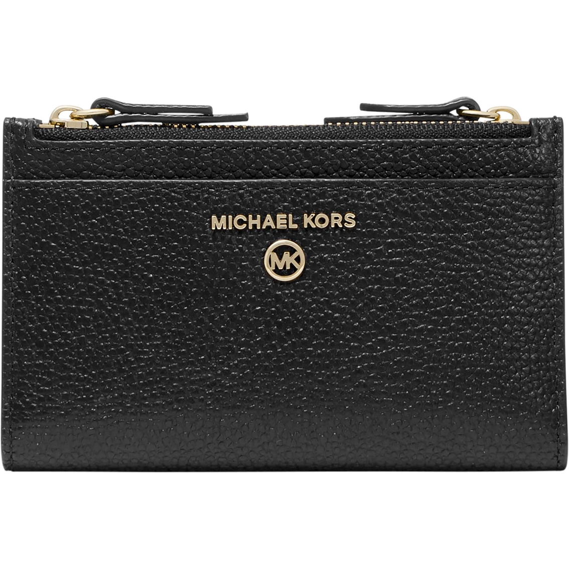 Michael Kors Jet Set Charm Small Double Zip Leather Wristlet | Wallets ...