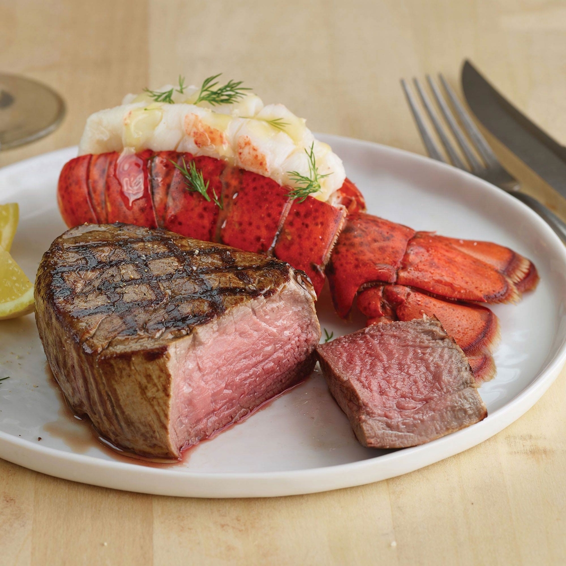 Kansas City Steak Co. Filet and Lobster Dinner for 4