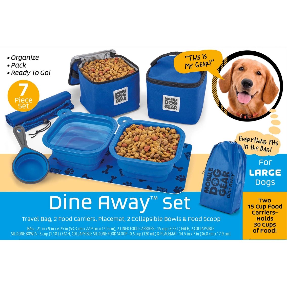 Mobile Dog Gear Dine Away Bag - Image 5 of 7