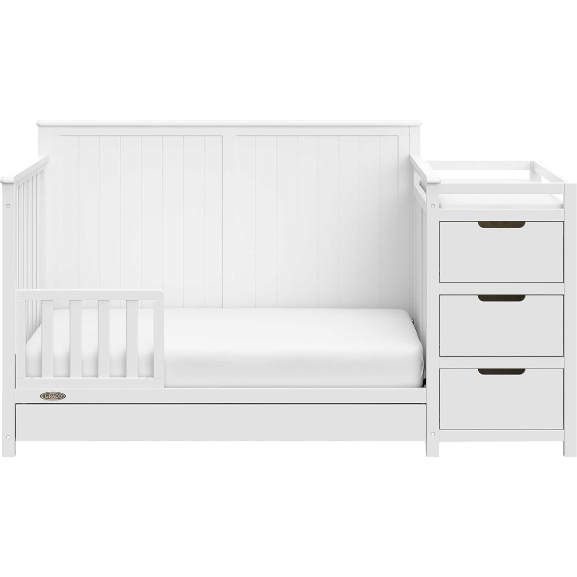 Graco Hadley Crib and Changer with Drawer - Image 4 of 10