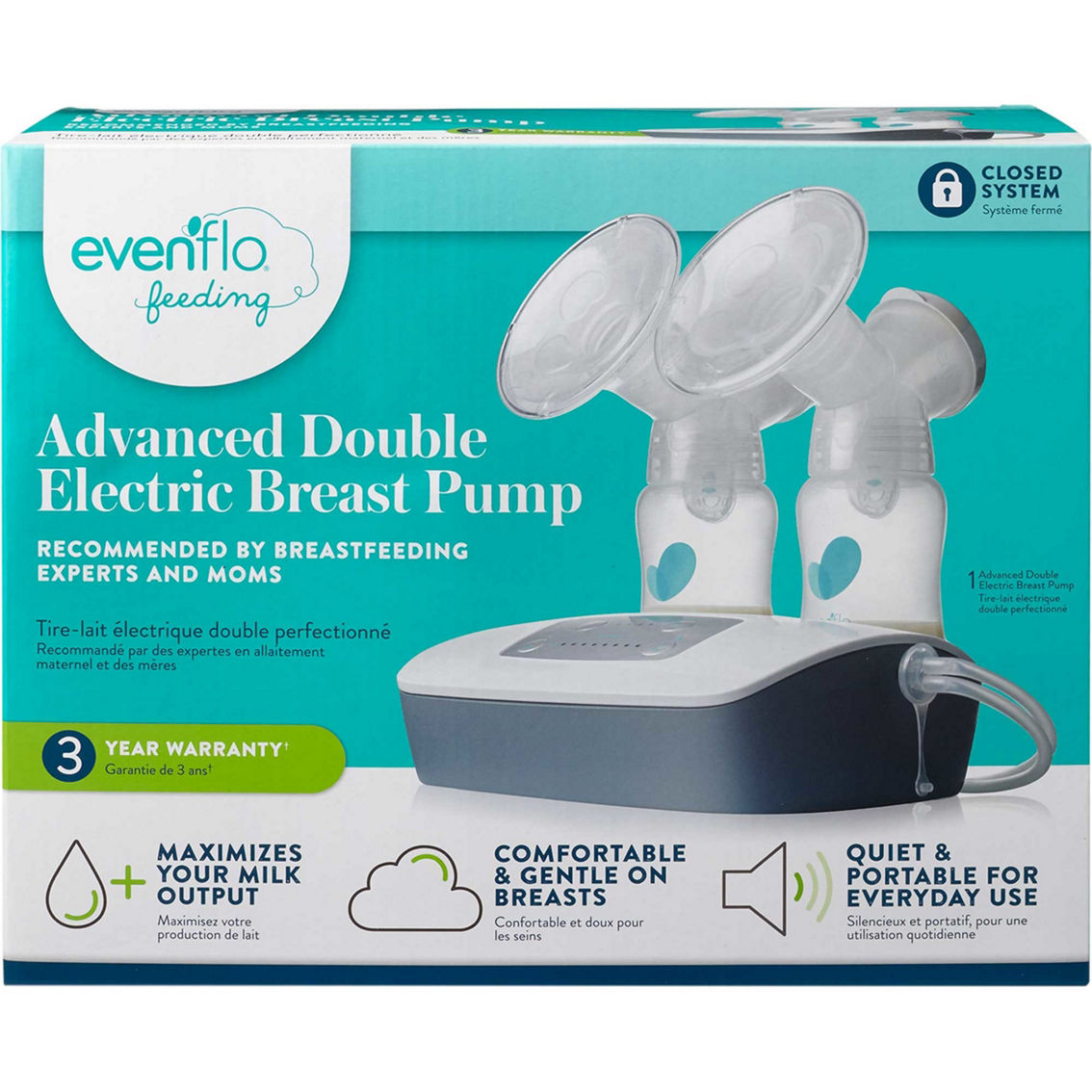 Evenflo Advanced Double Electric Breast Pump - Image 3 of 3