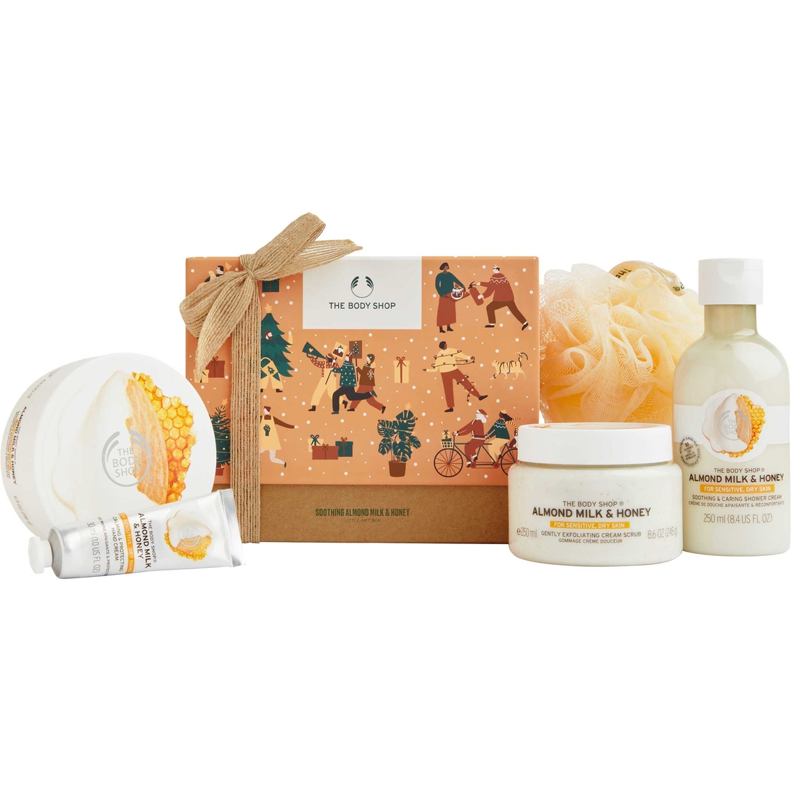 Begraafplaats Proficiat Namaak The Body Shop Soothing Almond Milk And Honey Big Gift Box | Body & Bath Gift  Sets | Valentine's Gift Guide | Shop The Exchange