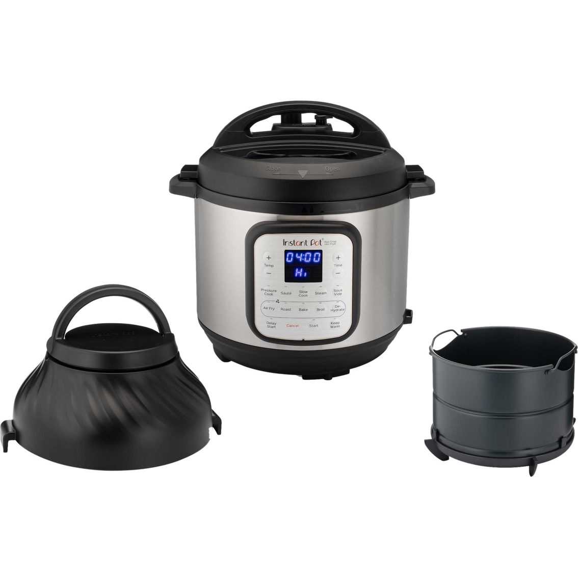 Instant Pot Duo Crisp Multi Use Programmable Pressure Cooker And