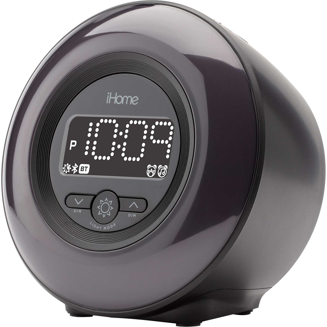 iHome PowerClock Glow Bluetooth Color Changing FM Alarm Clock Radio - Image 8 of 9