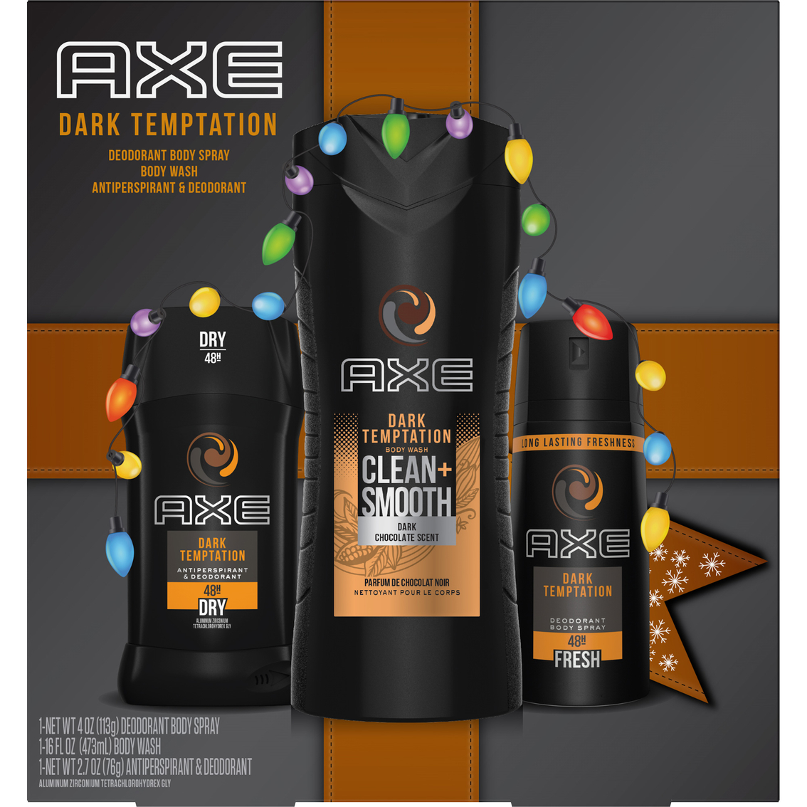 Uitgaand Weigering Achteruit Axe Dark Temptation 3 Pc. Gift Set For Men | Body & Bath Gift Sets |  Mother's Day Shop | Shop The Exchange