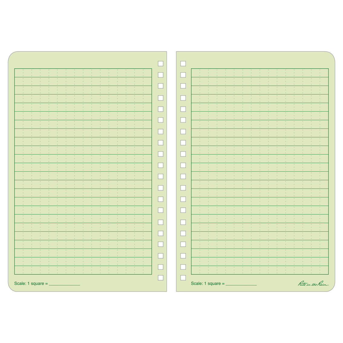 Rite in the Rain 5 x 7 in. Side Spiral Notebook 3 pk. - Image 4 of 5