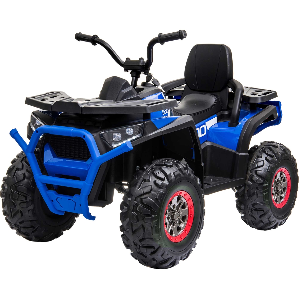 Blazin' Wheels Blue Quad Atv 12v Ride On | Riding Toys | Baby & Toys ...
