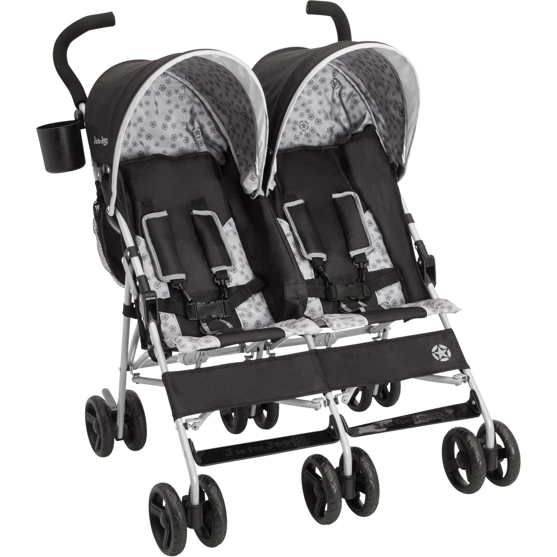 Delta Children Jeep Scout Double Stroller - Image 2 of 10