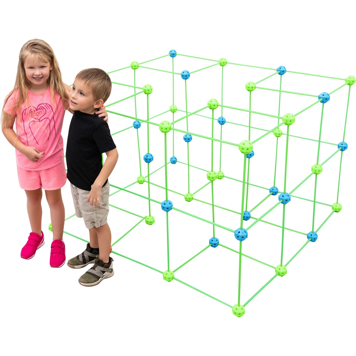 154 PCS Fort Building Kit Glow in The Dark For Kids Building