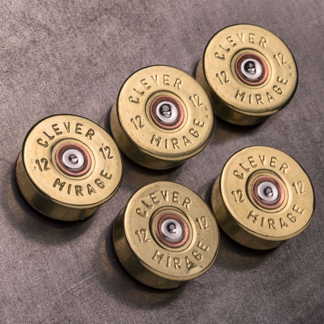 Ira Green Lucky Shot 12 Gauge Real Bullet Magnets Brass - Image 2 of 2