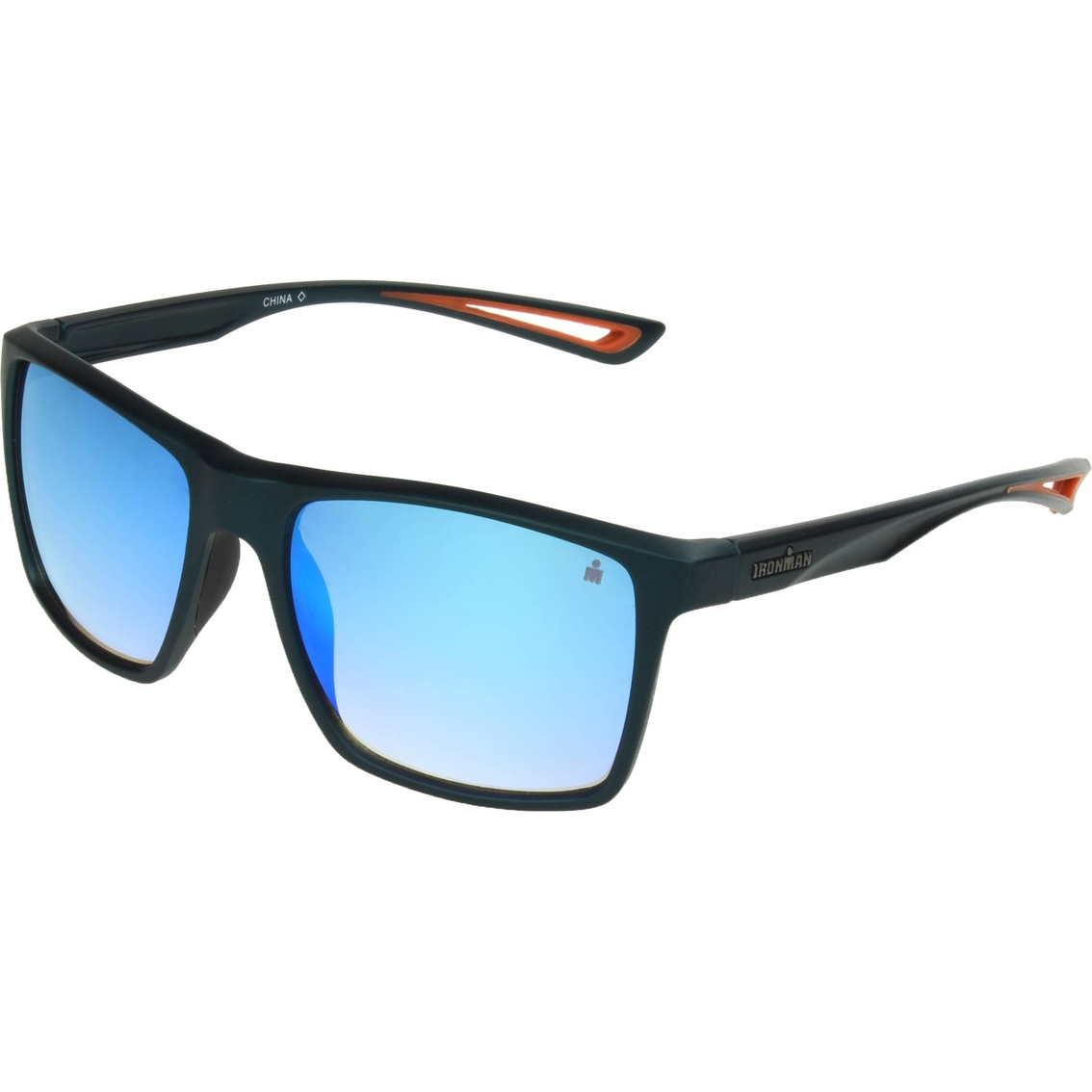 Foster Grant Ironman Non-polar Dark Pine Wayfarer Sunglasses 10250332.cgr, Sunglasses, Clothing & Accessories