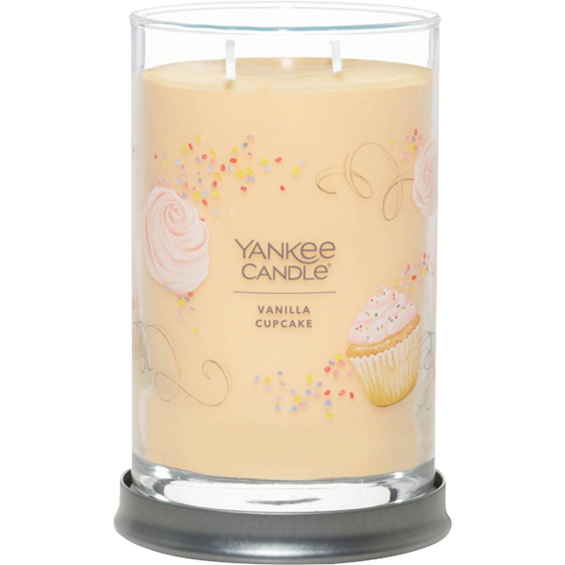 Yankee Candle Vanilla Cupcake Signature Large Tumbler Candle, Candles &  Home Fragrance, Household