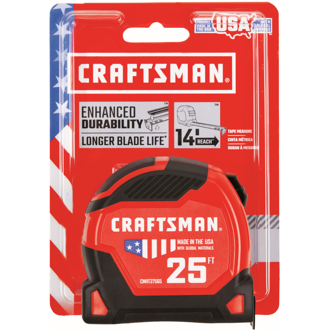 Craftsman Pro Reach 25 Ft. Tape Measure, Sensors & Measuring, Patio,  Garden & Garage