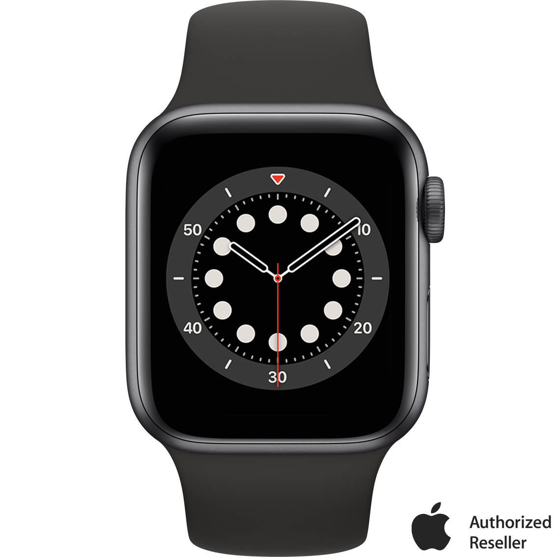 Apple Watch Series 6 Gps Space Gray Aluminum Case With Black Sport Band Wow Gifts Shop The Exchange