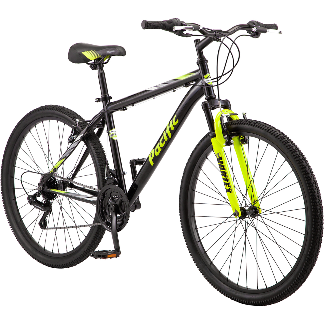 Pacific Cavern 26 In. Men's Front Suspension Mountain Bike | Adult ...