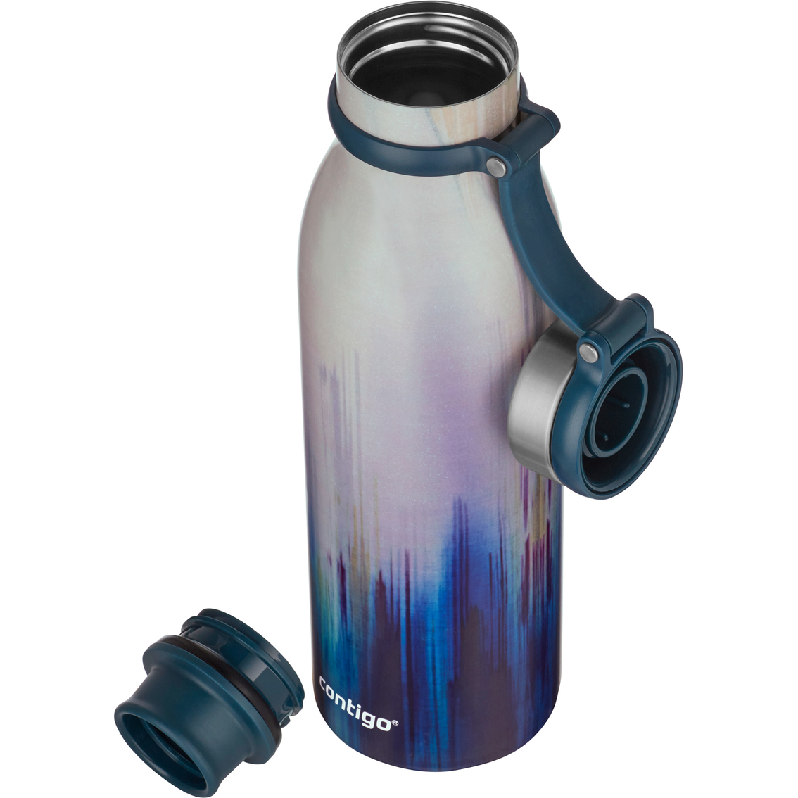 CONTIGO 20oz Shaker Bottle - Small - Leak Proof Blue - Easy Mix/Clean 591  ML