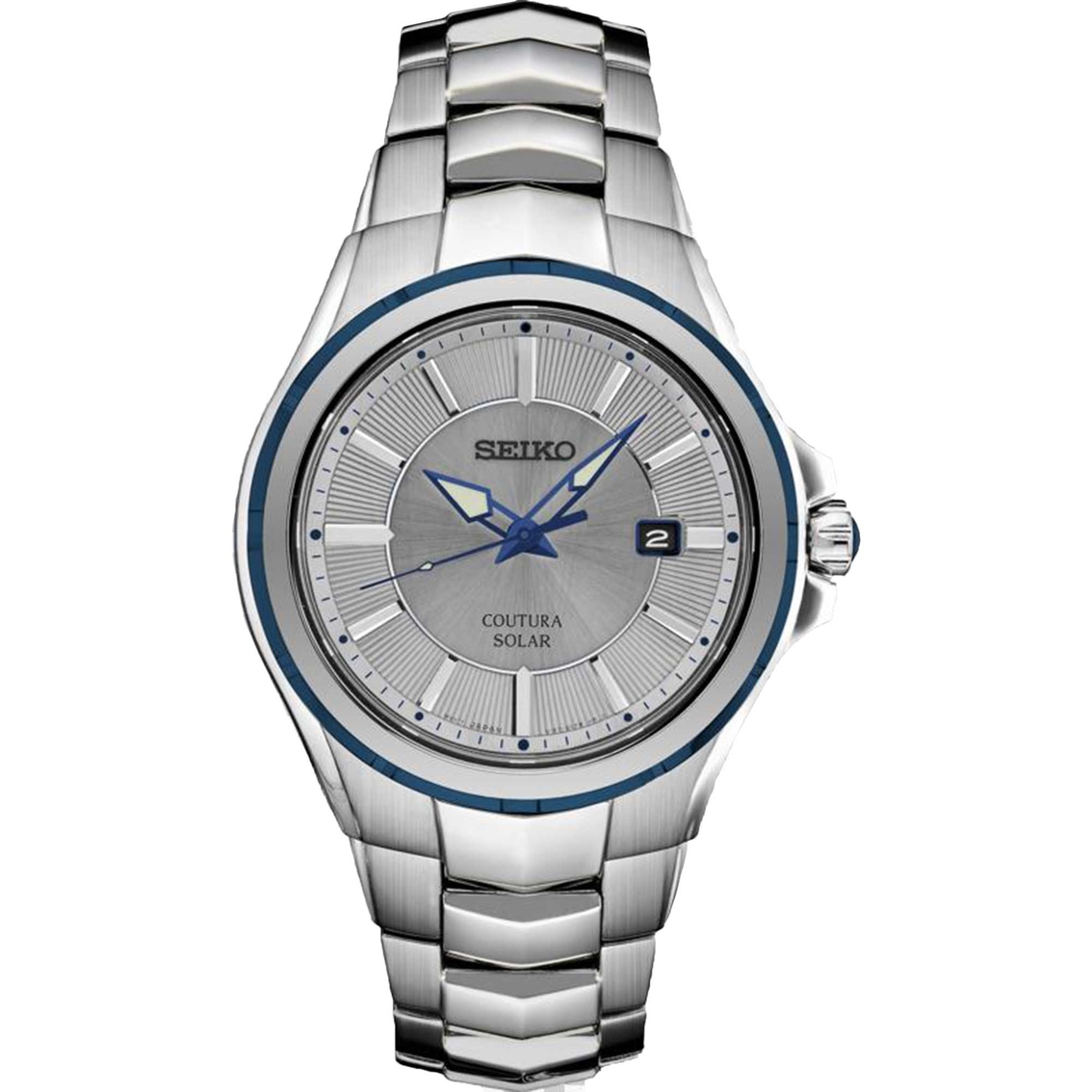 Seiko Usa Men's Coutura Stainless Steel Watch With Silver Dial Sne565 |  Stainless Steel Band | Jewelry & Watches | Shop The Exchange
