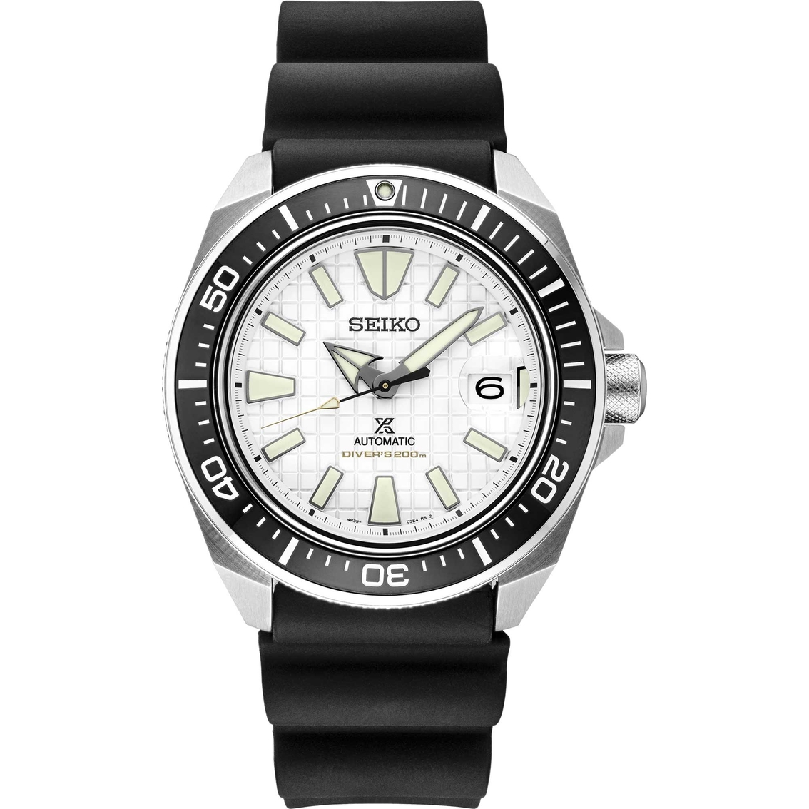 Seiko Usa Men's Prospex Stainless Steel Watch With White Pattern Dial  Srpe37 | Non-metal Band | Jewelry & Watches | Shop The Exchange