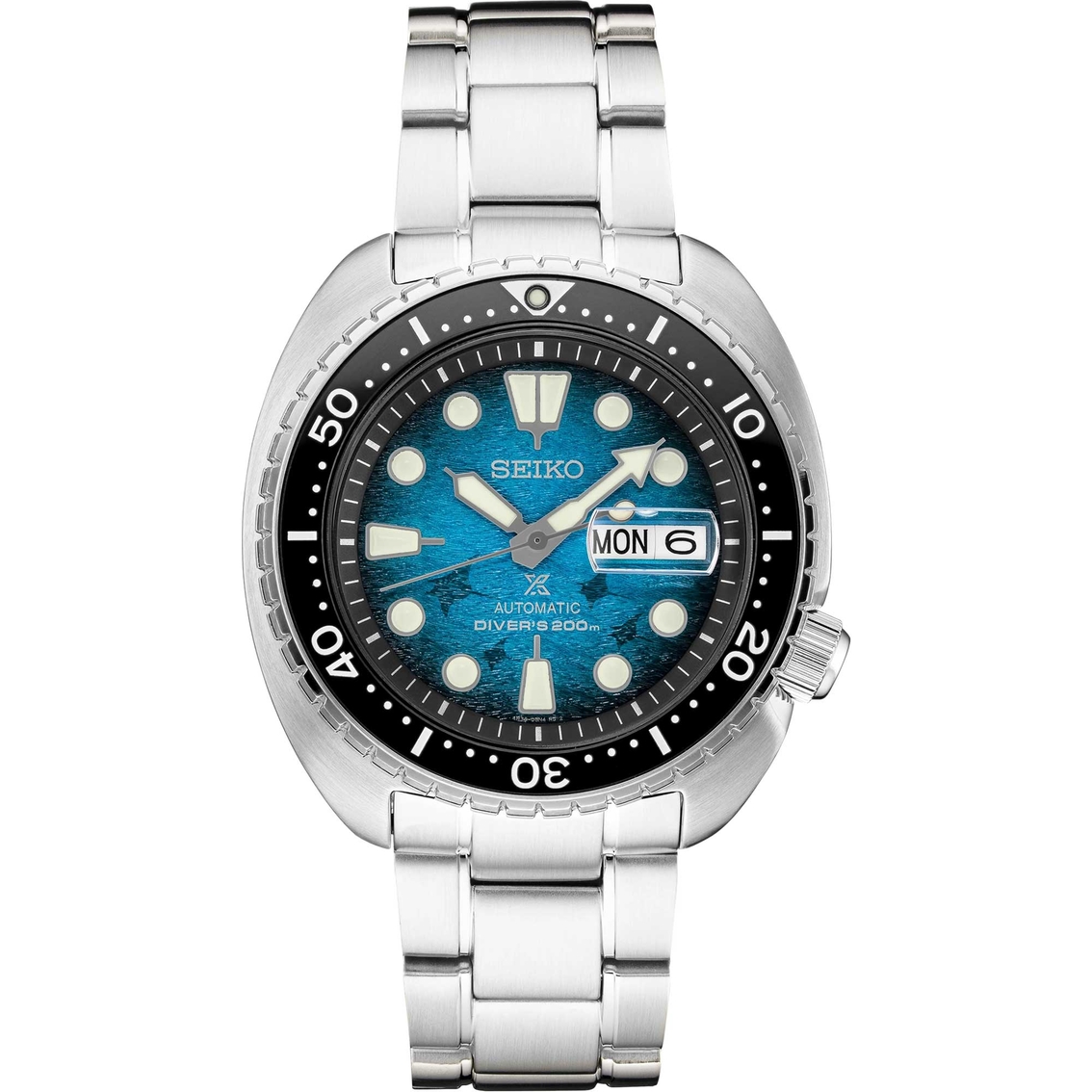 Seiko Usa Men's Prospex Watch With Blue Pattern Dial Srpe39 | Stainless  Steel Band | Jewelry & Watches | Shop The Exchange