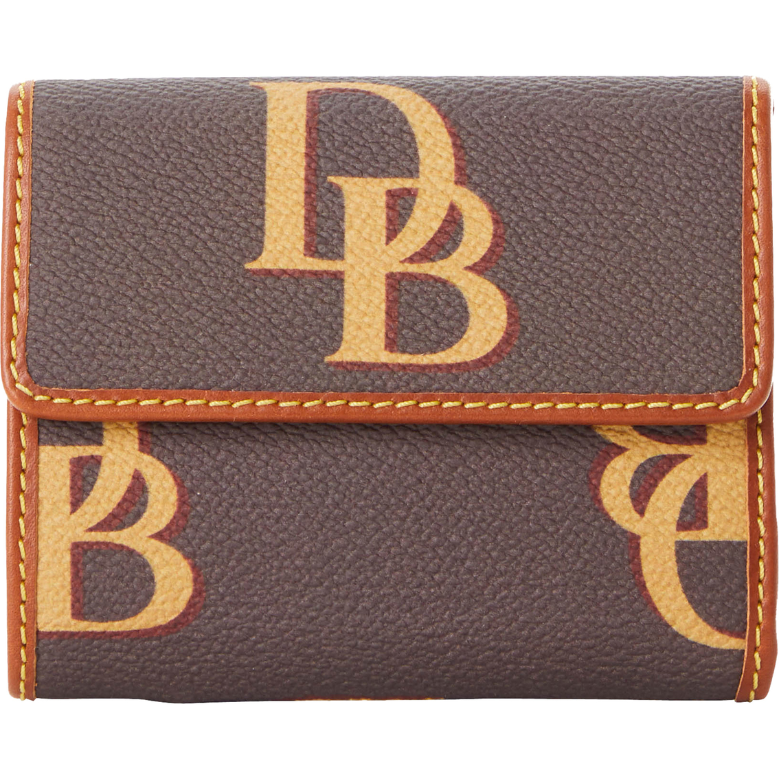 Dooney & Bourke Monogram Small Flap Wallet, Wristlets, Clutches, Clothing  & Accessories