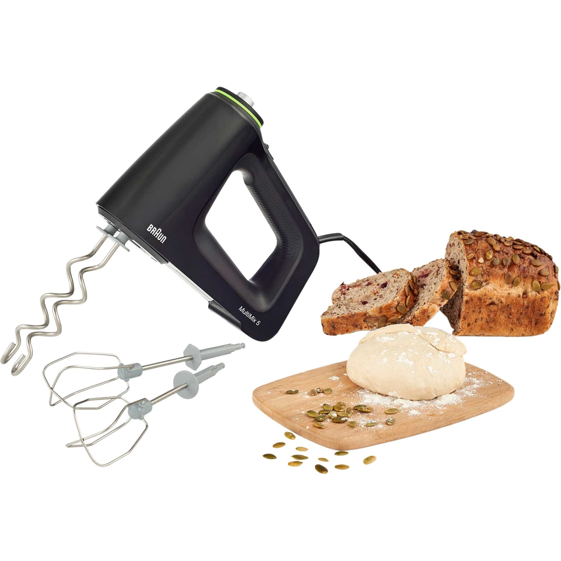 Braun MultiMix 5 Hand Mixer with Multi Whisks and Dough Hooks - Image 7 of 10