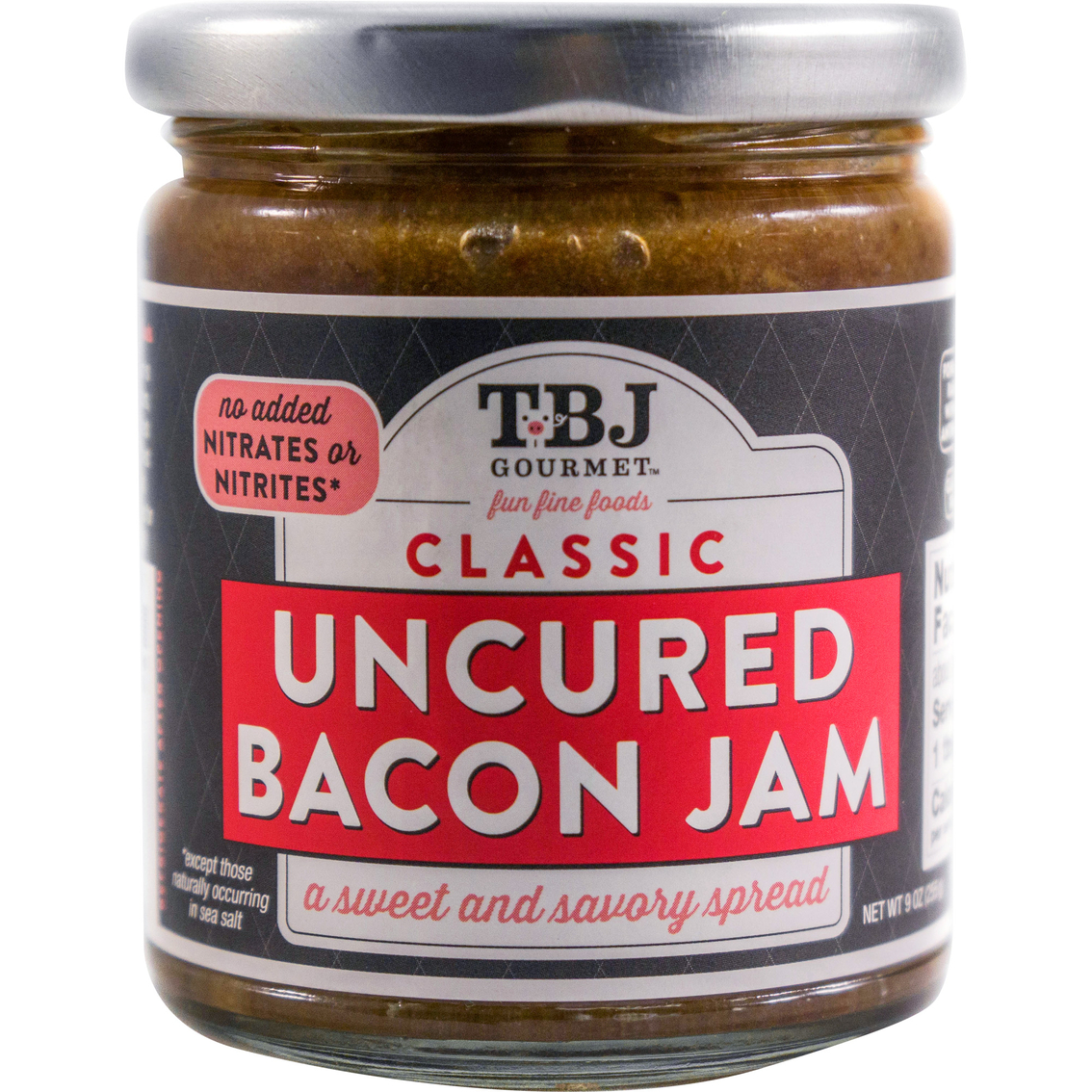 Tbj Gourmet Classic Bacon Jam 6 ct., 9 oz.