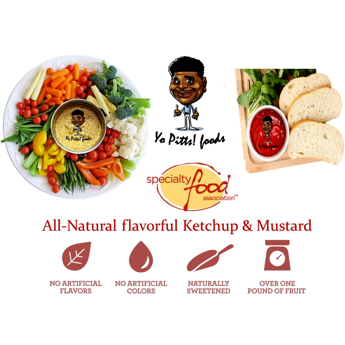 Yo Pitts! Foods Gourmet Condiments 4 pk. - Image 2 of 2