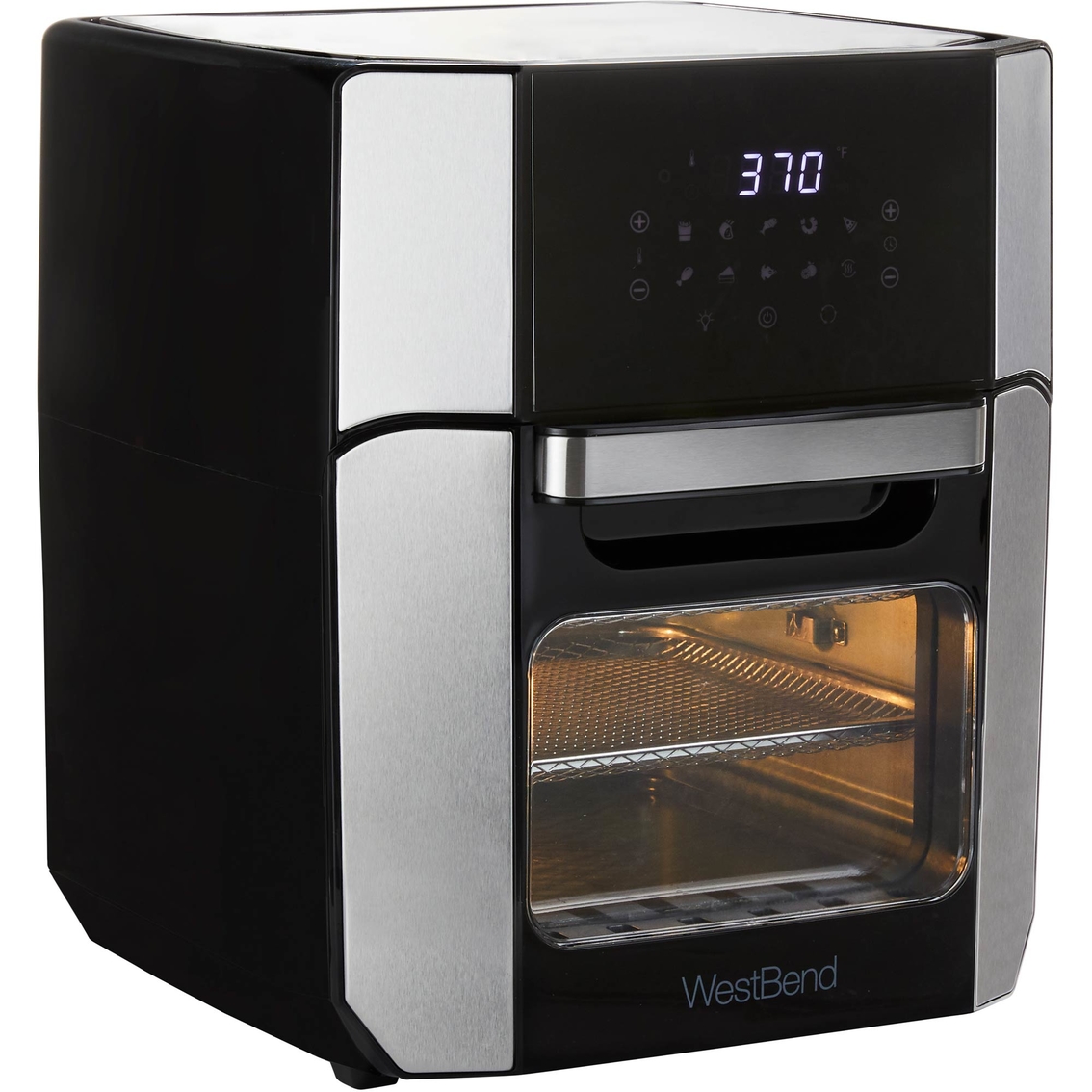 WestBend 12.6 Qt. Digital Air Fryer in Stainless Steel and Black