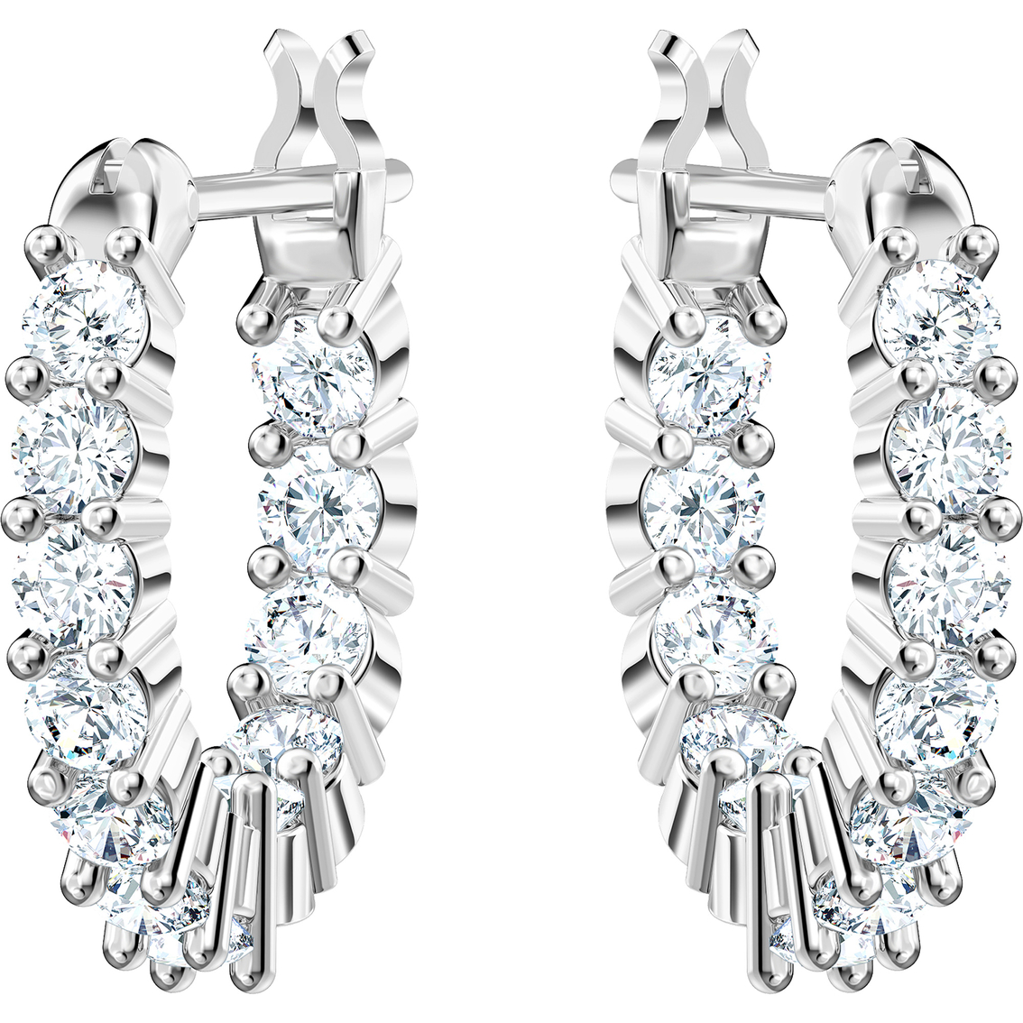 Swarovski Vittore Mini Hoop Earrings | Fashion Earrings | Jewelry ...