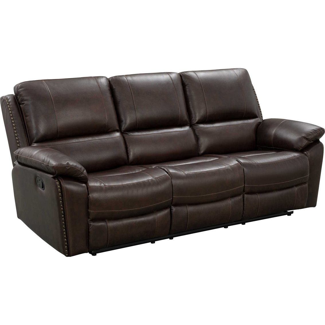Abbyson Sorento Leather Reclining Sofa
