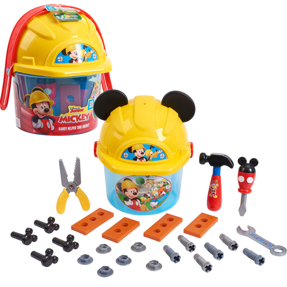 Just Play Mickey Mouse Handy Helper Tool Bucket - Image 3 of 5
