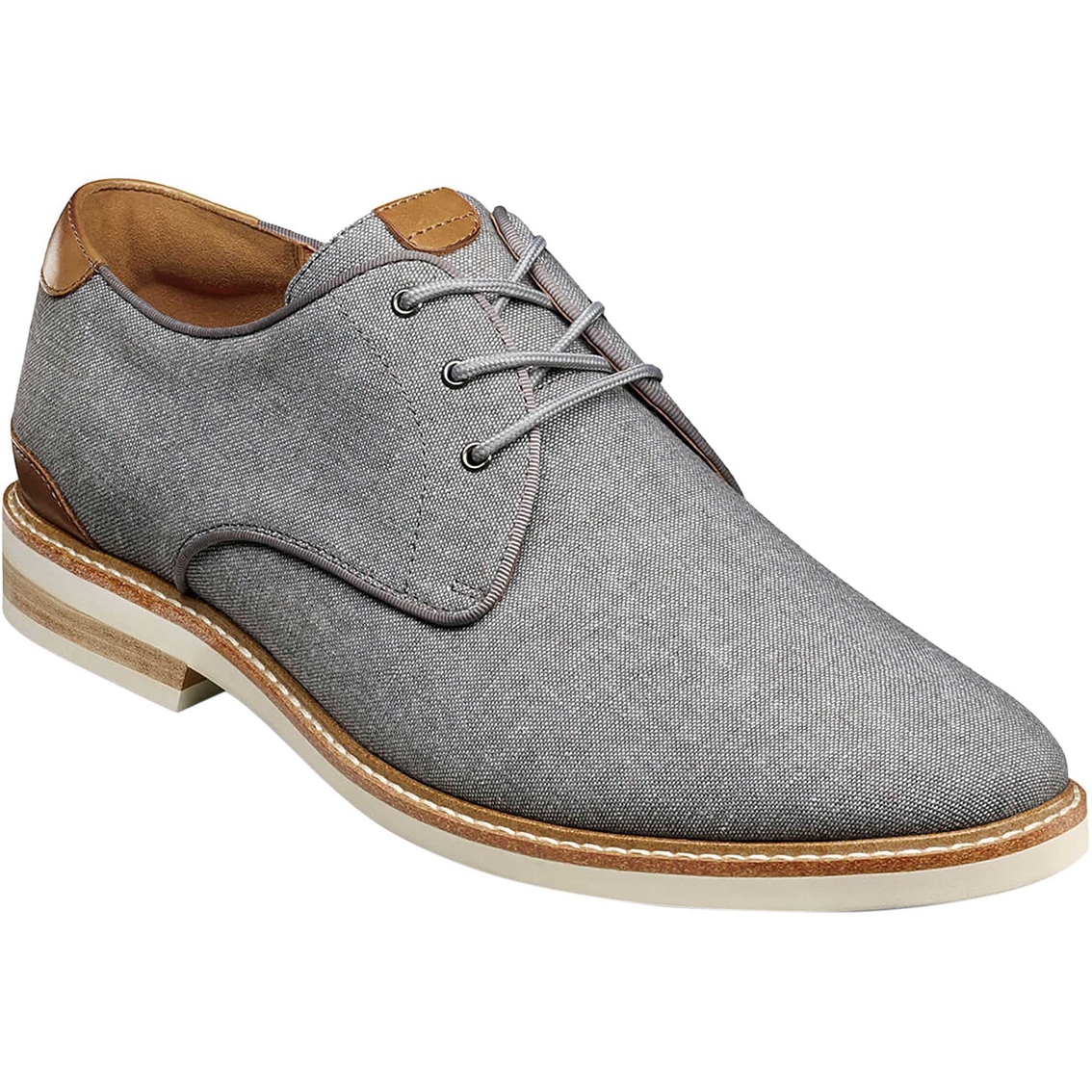 Florsheim Highland Canvas Plain Toe Oxford Shoes | Casuals | Shoes ...