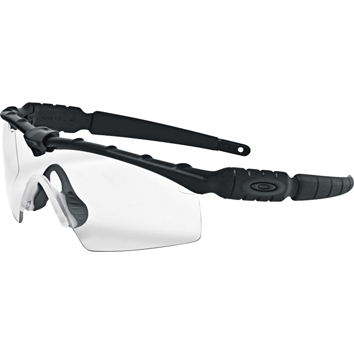 Oakley Matte Black Clear Sunglasses 11-138 - Image 2 of 2