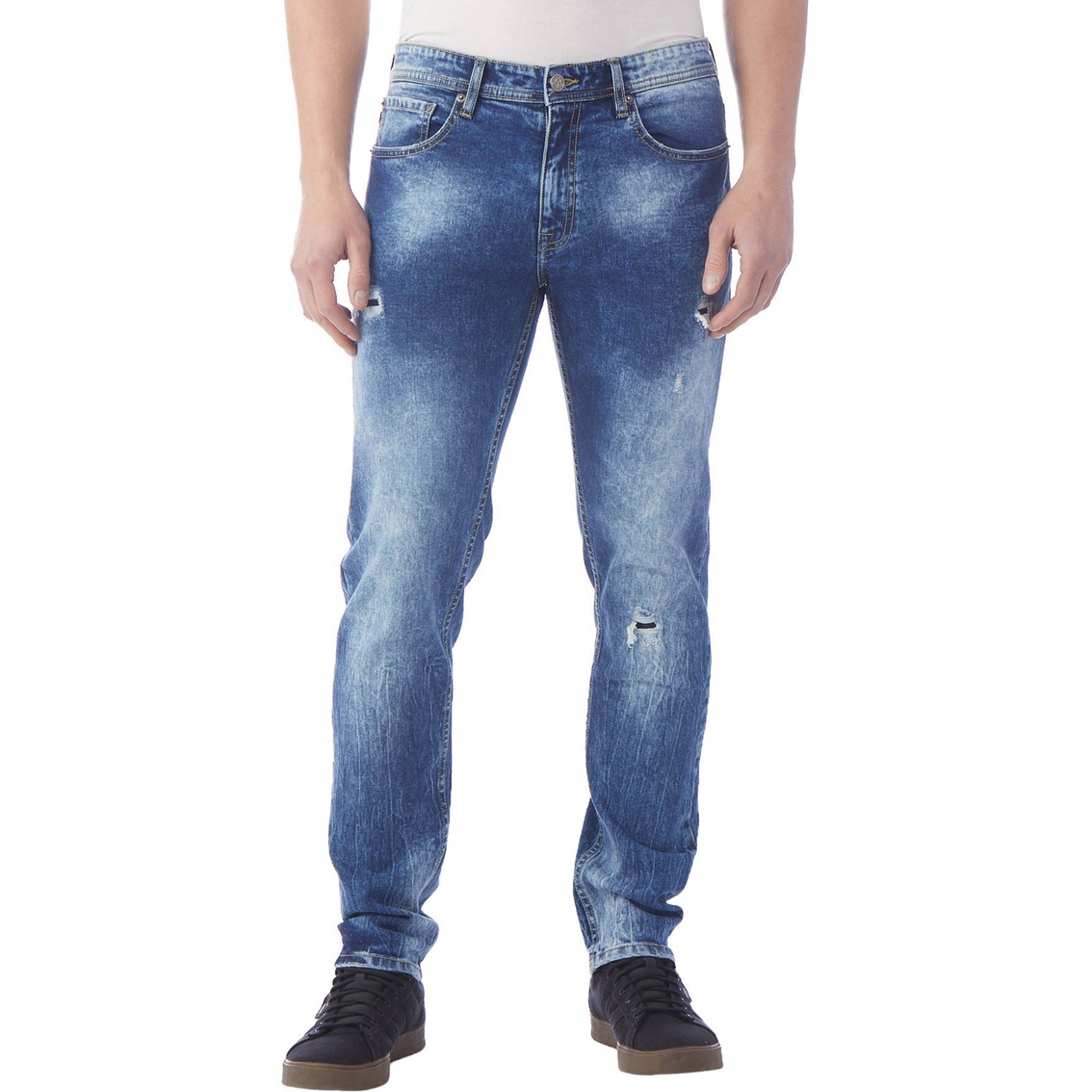 Akademiks 5 Pocket Stretch Denim Jeans | Young Men's Clothing | Back To ...