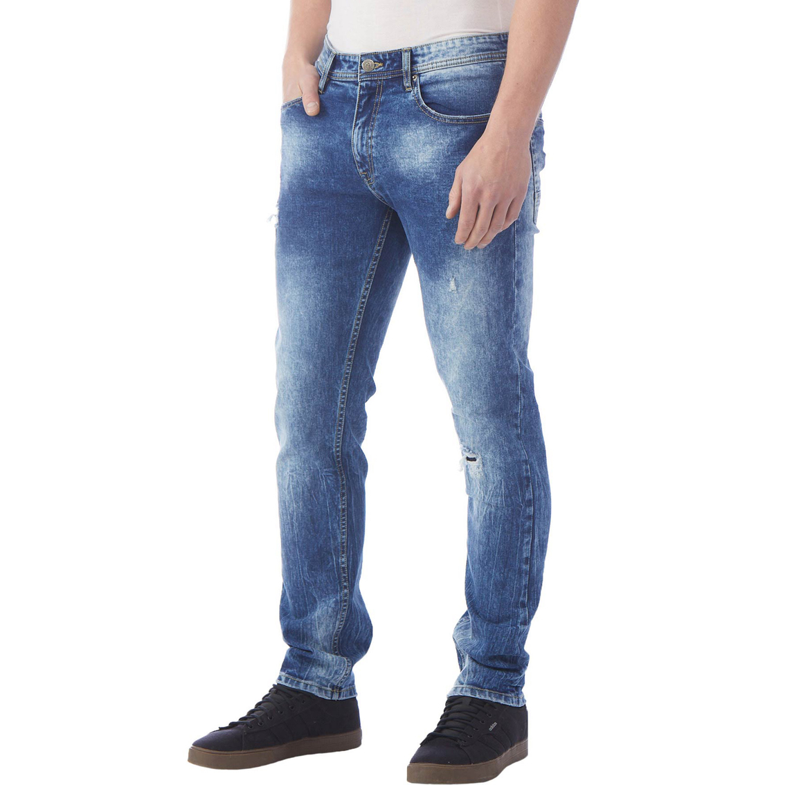 Akademiks 5 Pocket Stretch Denim Jeans | Young Men's Clothing | Back To ...