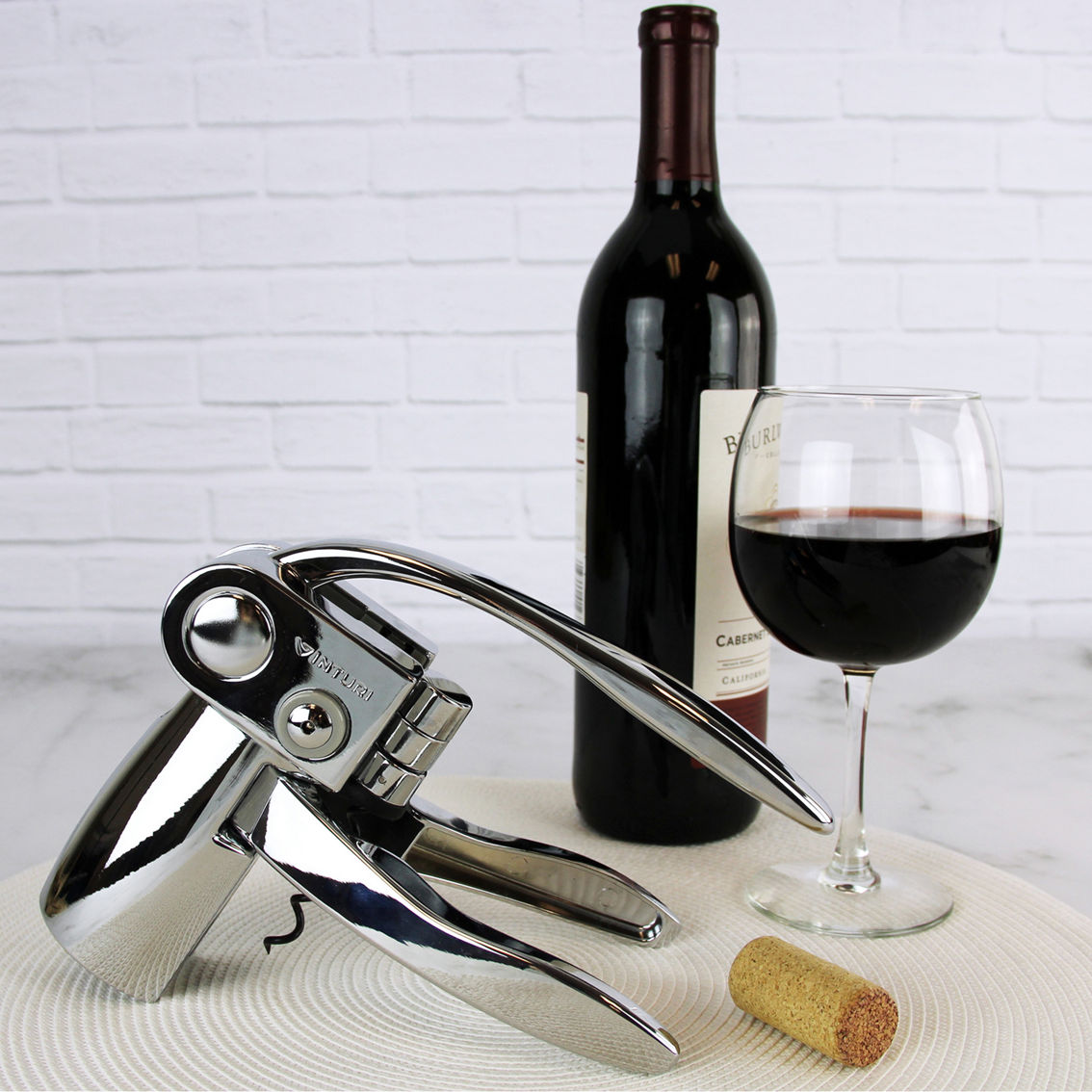 Vinturi Traditional Wine Lever Opener and Foil Cutter with Gift Box - Image 3 of 3
