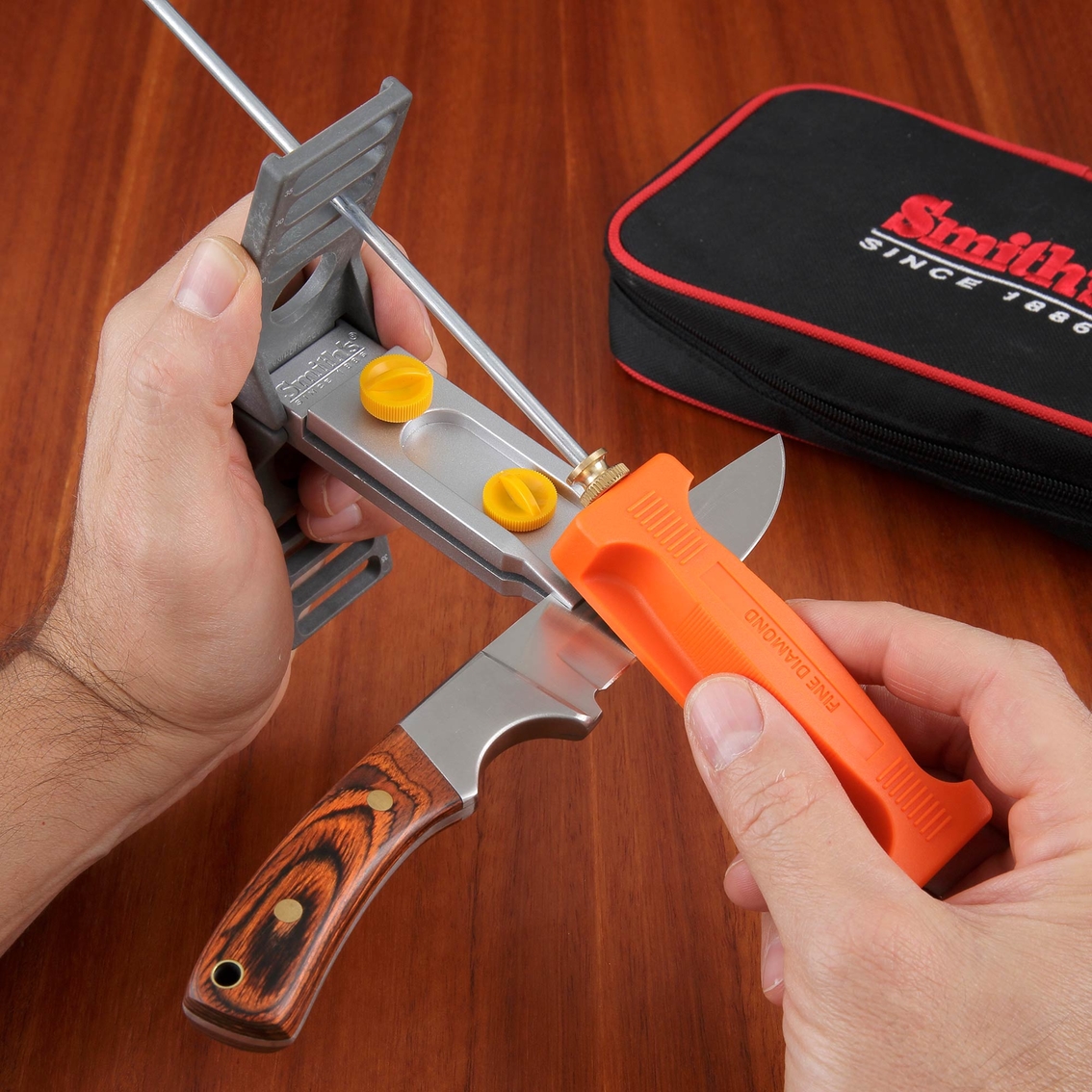 Smith's Consumer Products Store. 3-IN-1 SHARPENING SYSTEM