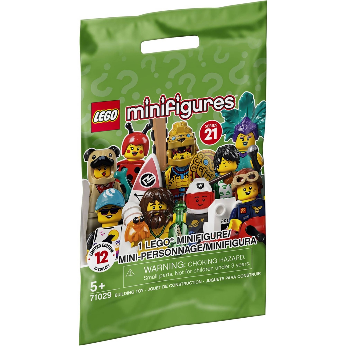 Lego Minifigures Series 21 Mystery Pack 71029 | Building Toys | Baby ...