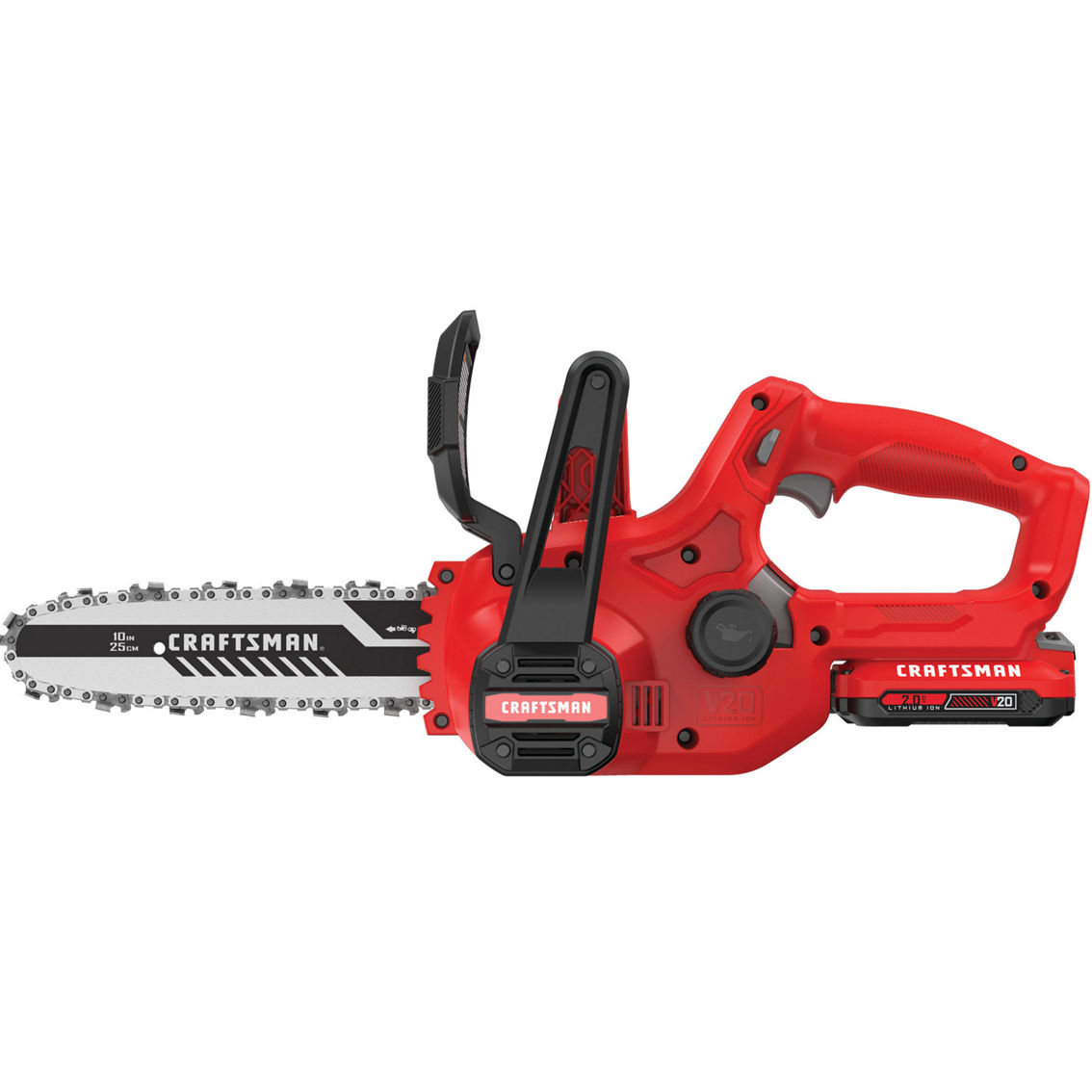 Craftsman 2.0Ah V20 10 in. Chainsaw - Image 2 of 5