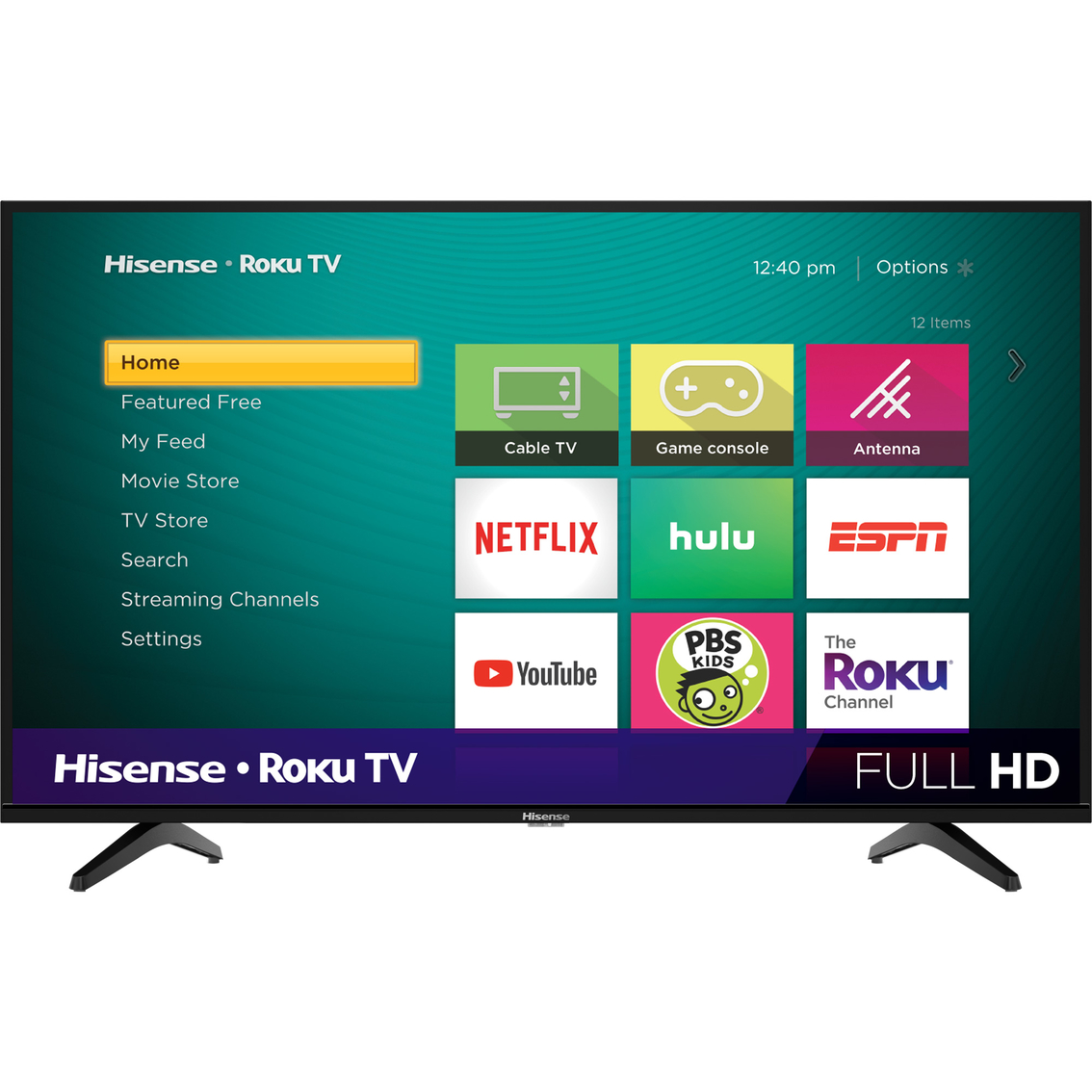 Hisense 43 In H4 Series Full Hd Roku Smart Tv Tvs Back To School Shop Shop The Exchange