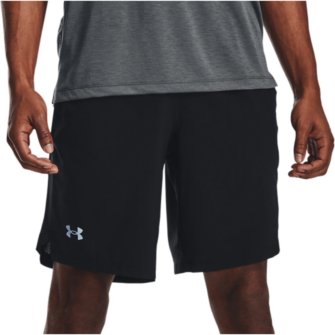 Black Under Armour Launch SW 7 Inch Mens Running Shorts 