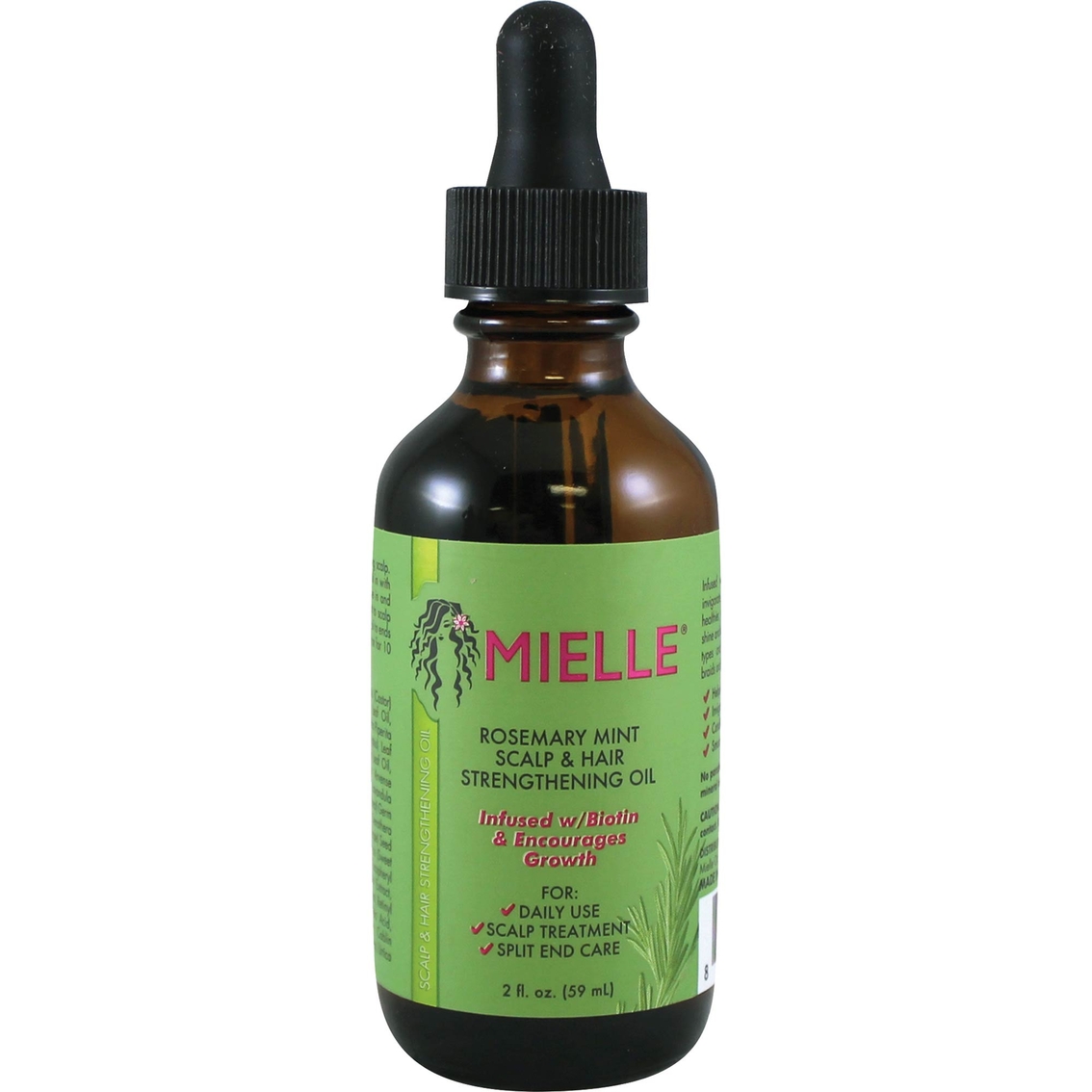 Mielle Organics Rosemary Mint Scalp & Hair Strengthening Oil | Hair ...