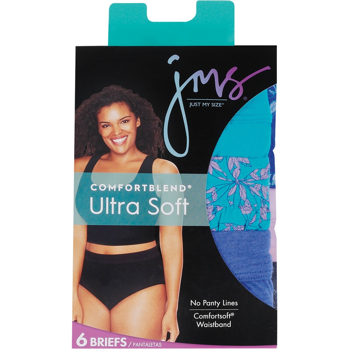Just My Size Cool Comfort Ultra Soft Briefs 6 Pk.