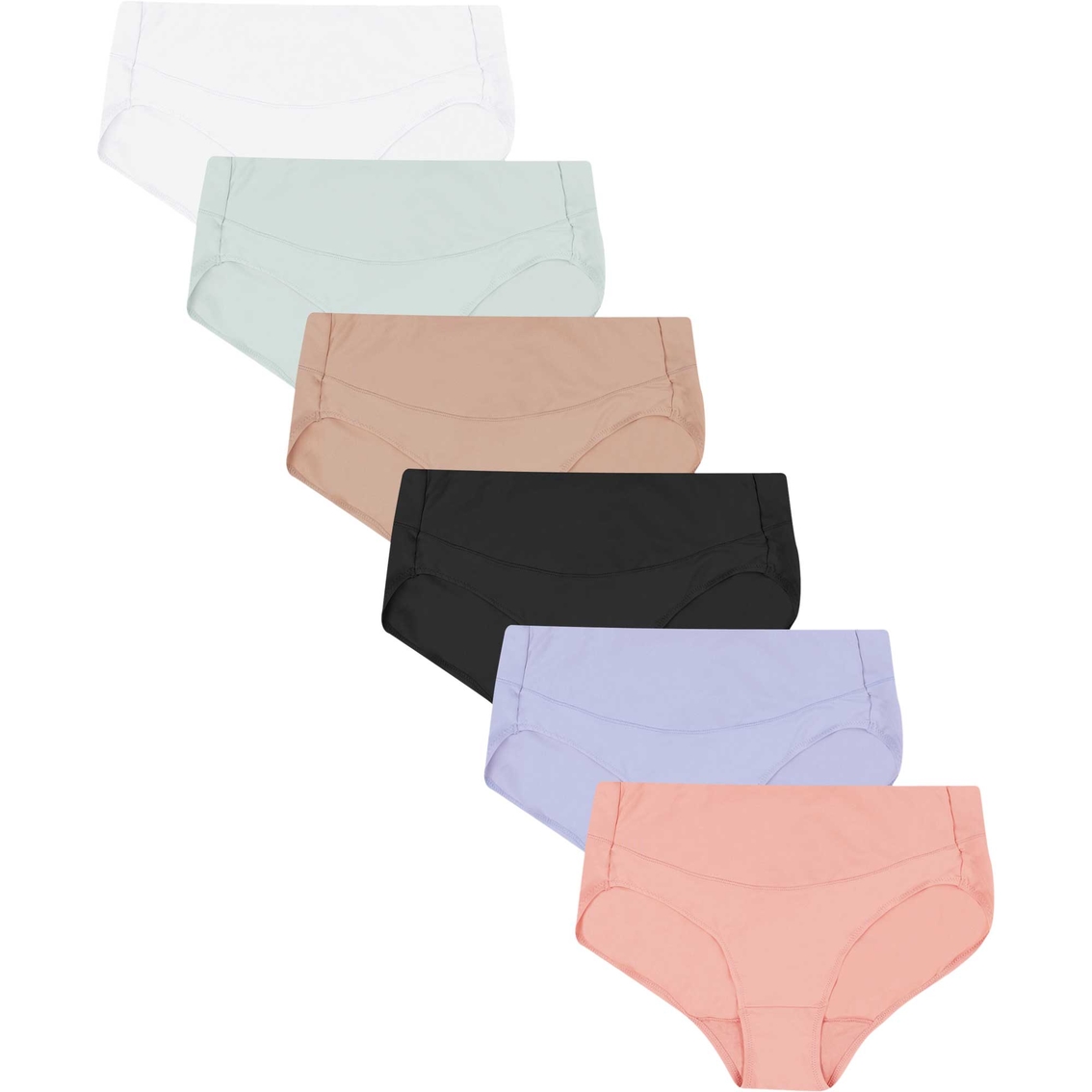 Hanes Microfiber High Cut Briefs 6 Pk. | Panties | Clothing ...
