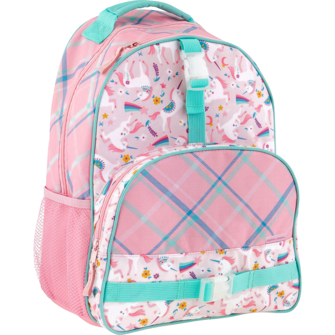 Stephen Joseph Allover Print Pink Unicorn Backpack | Backpacks ...