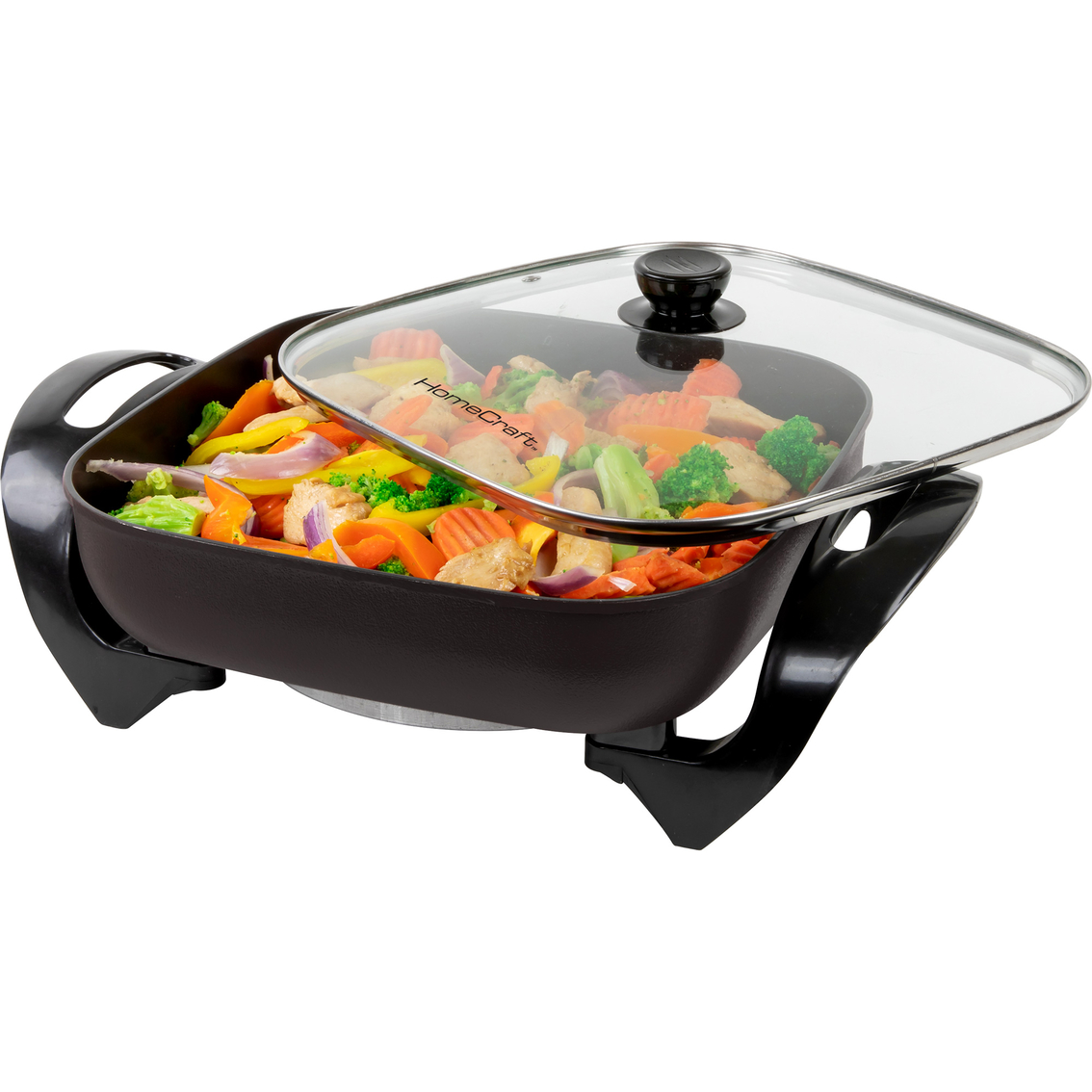HomeCraft 12 in. Electric Non-Stick Skillet