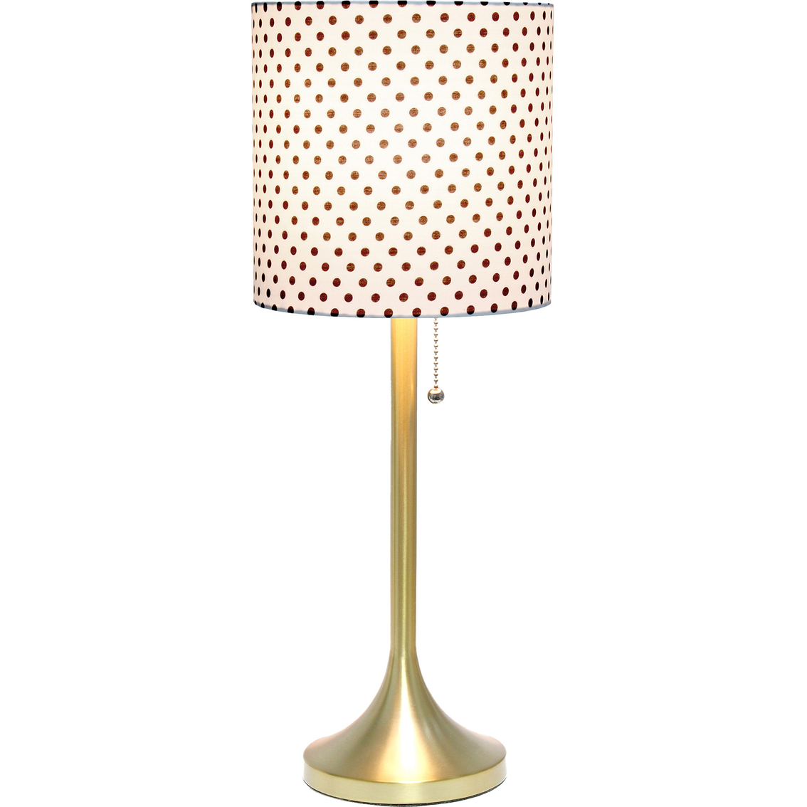 Simple Designs 21 in. Tapered Table Lamp - Image 2 of 3