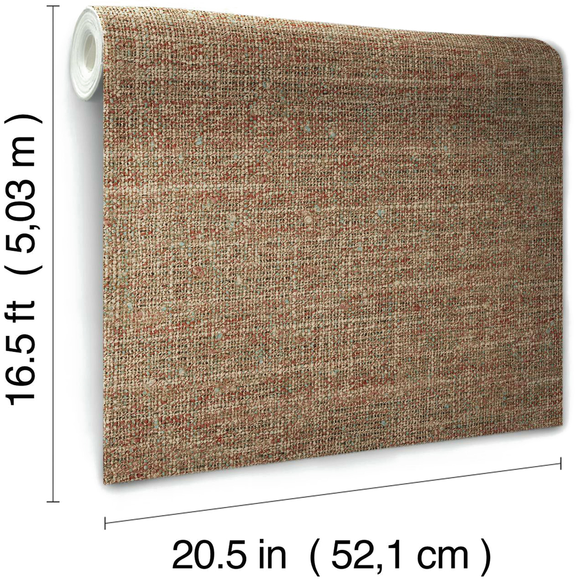 RoomMates Tweed Peel and Stick Wallpaper - Image 9 of 9