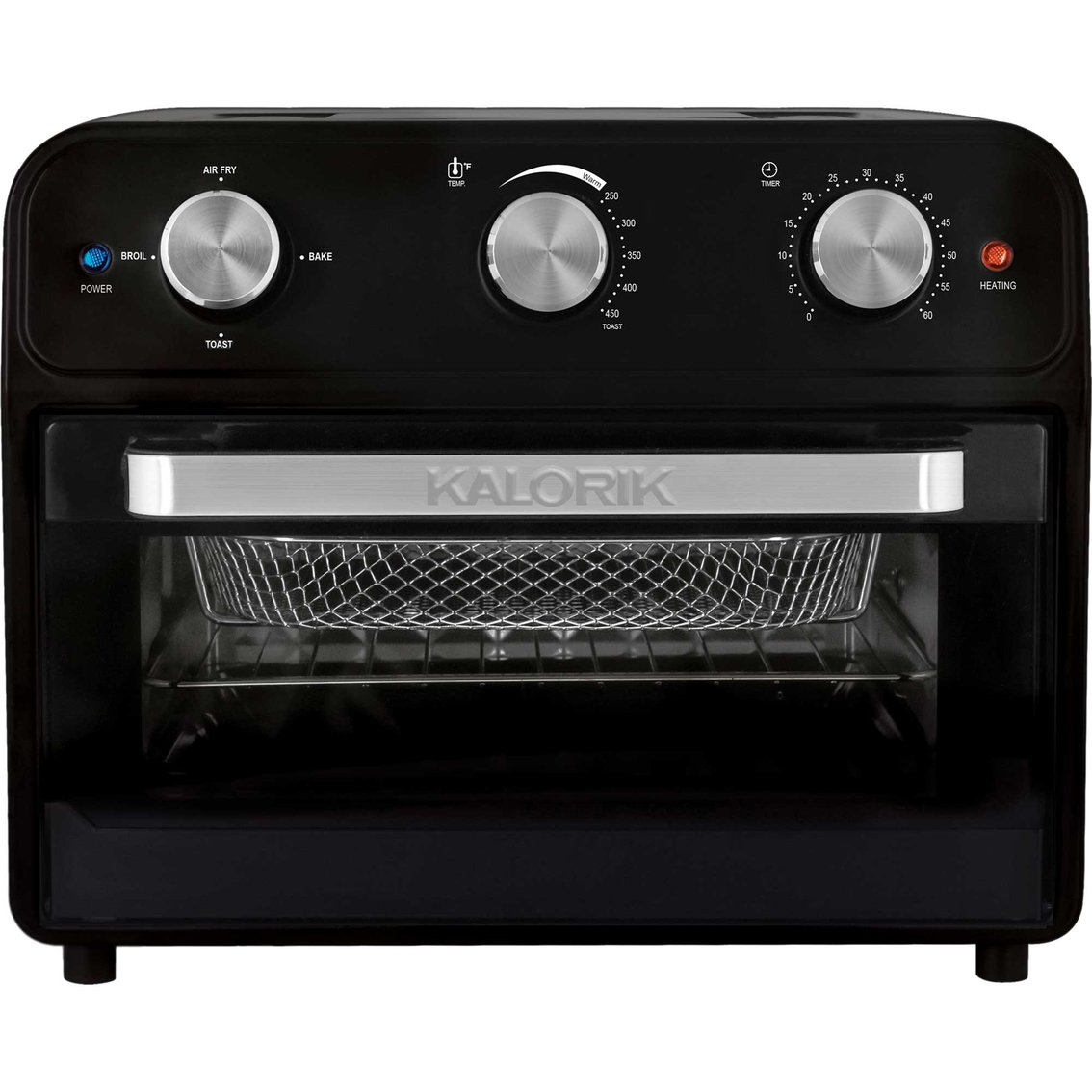 Hamilton Beach 2.5-Quart Countertop Oven with Convection and Rotisserie in  Black and Stainless Steel